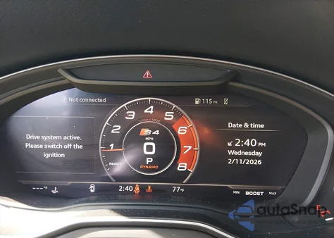 2019 Audi S4 3.0T Premium z USA, uszkodzony, nr VIN WAUC4AF46KA003450